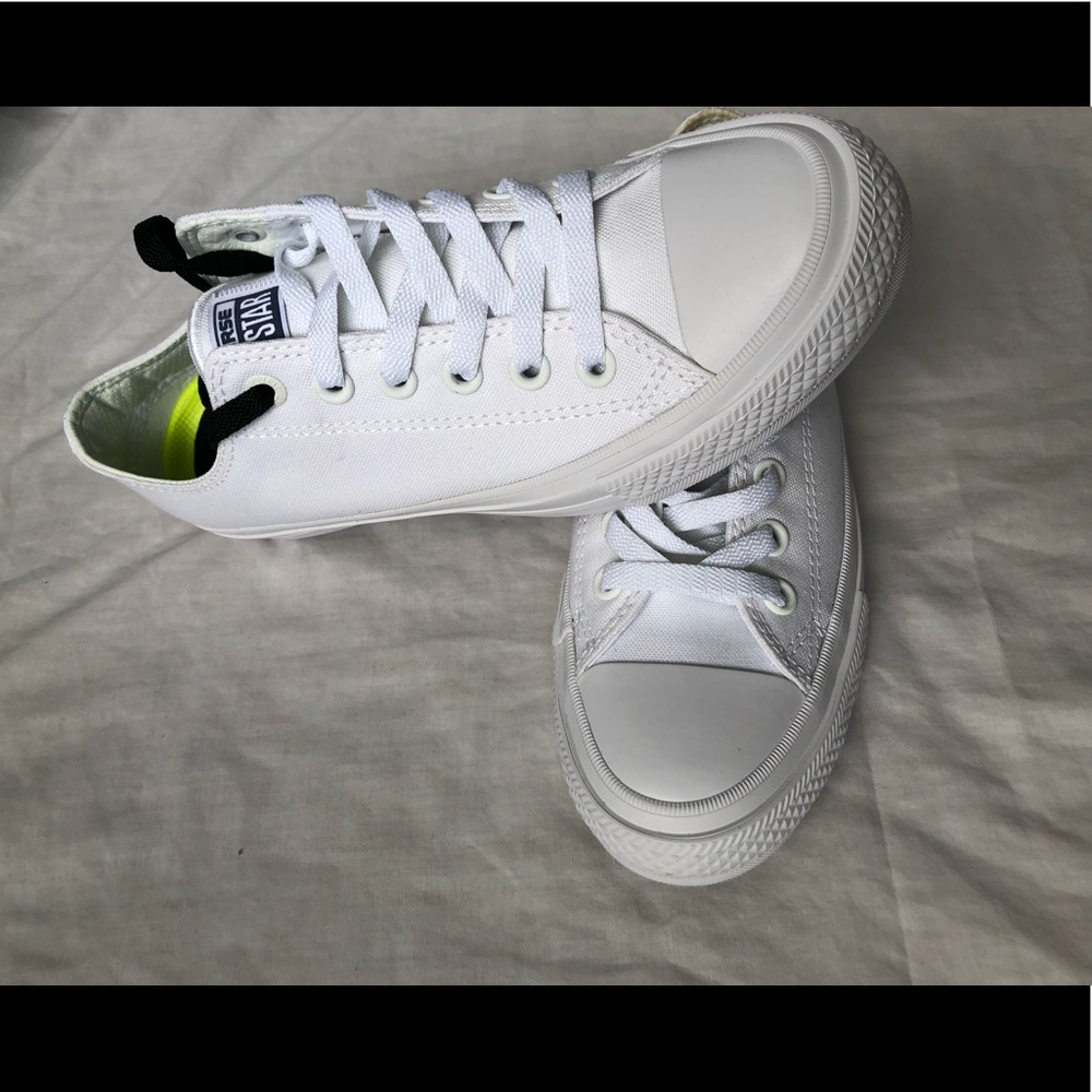All White Converse Chuck Taylor All Stars